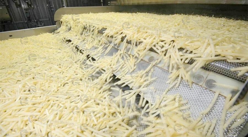 french fries production line 