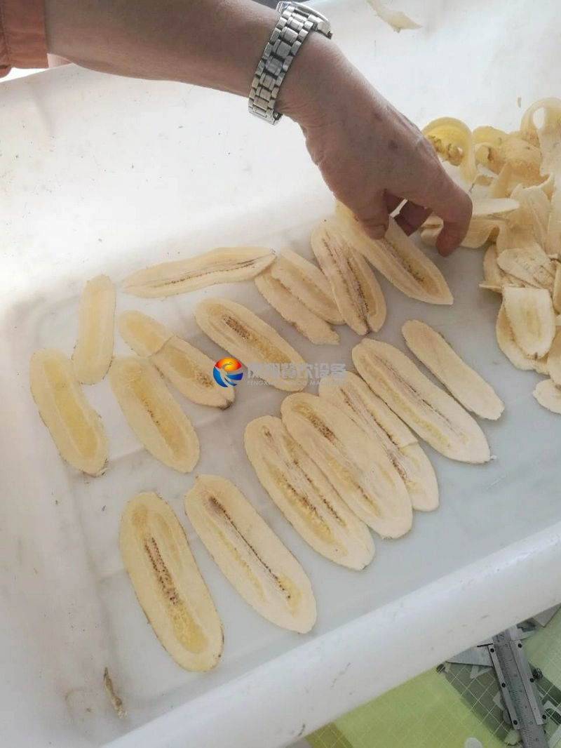 FC-501 Banana long chips slicing machine cutter