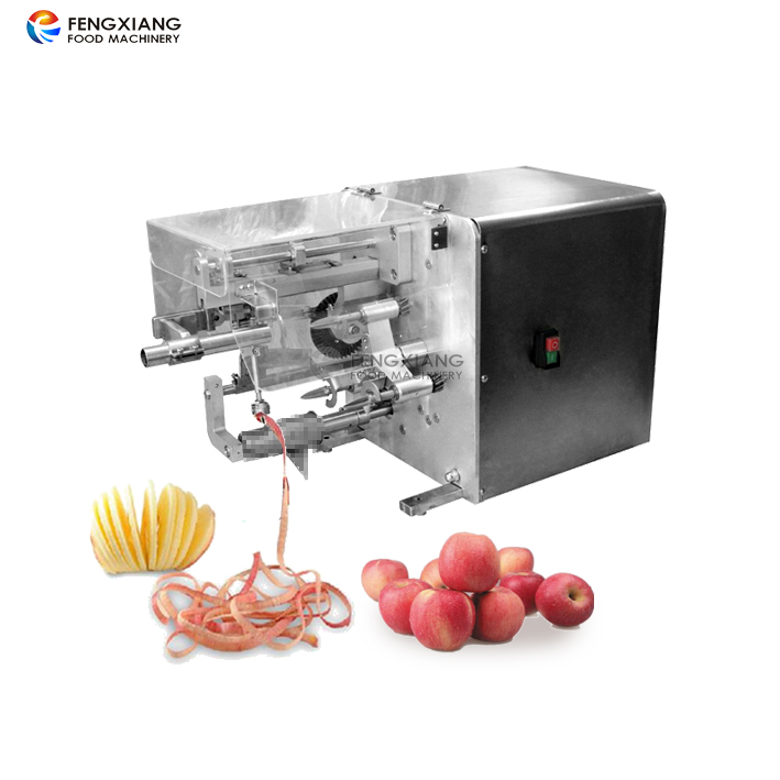 apple peeling slicing coring machine