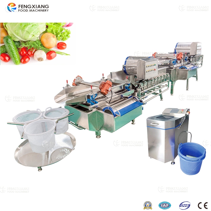 Fengxiang XWA-1300 Automatic Vegetable & Fruit Washing and Drying  Processing Machine