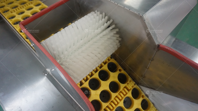 pitting machine brush