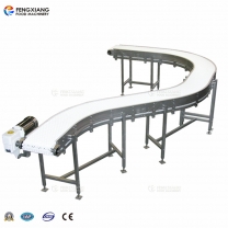 Fengxiang PVC Belt Food Grade Degree Customized Turning Conveyor for Production Line