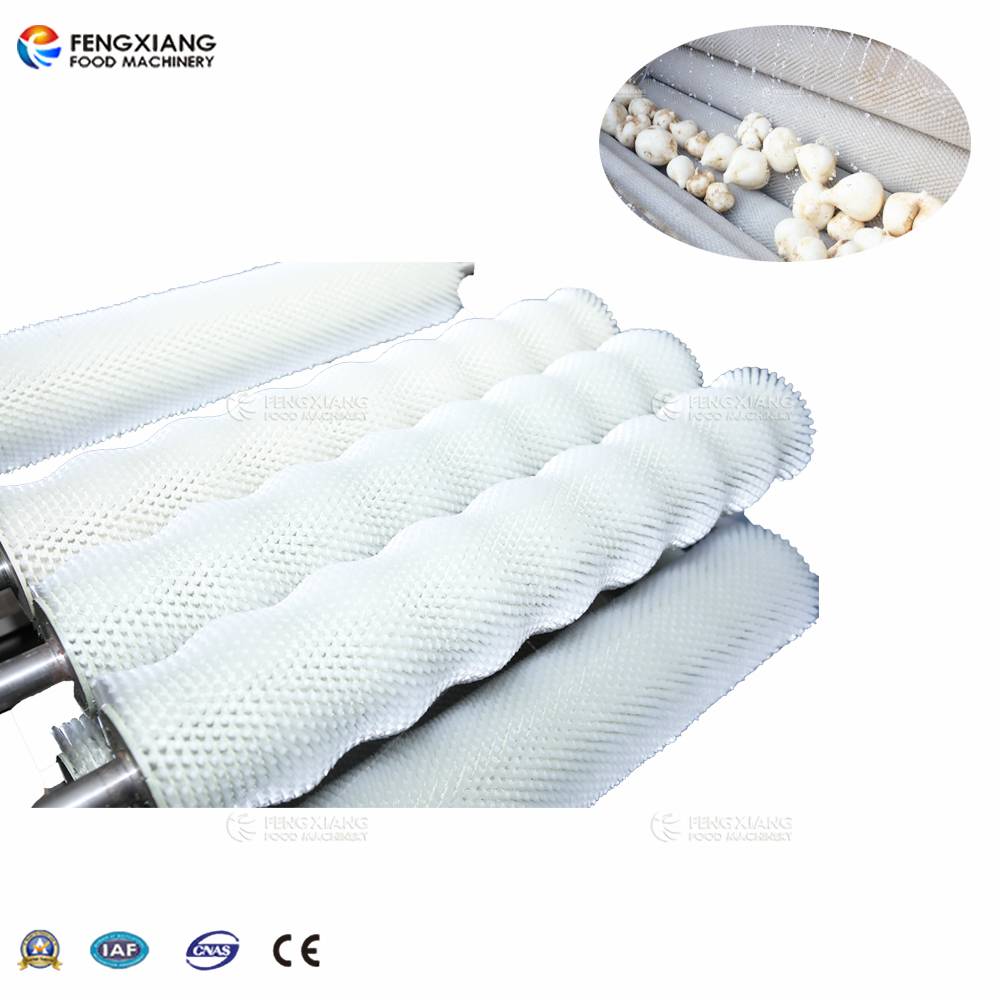 Industrial Customized Food Cleaning and Peeling Nylon Brush Roller
