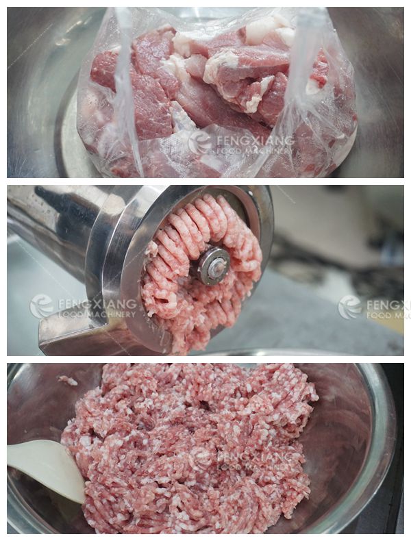 meat mincer machine