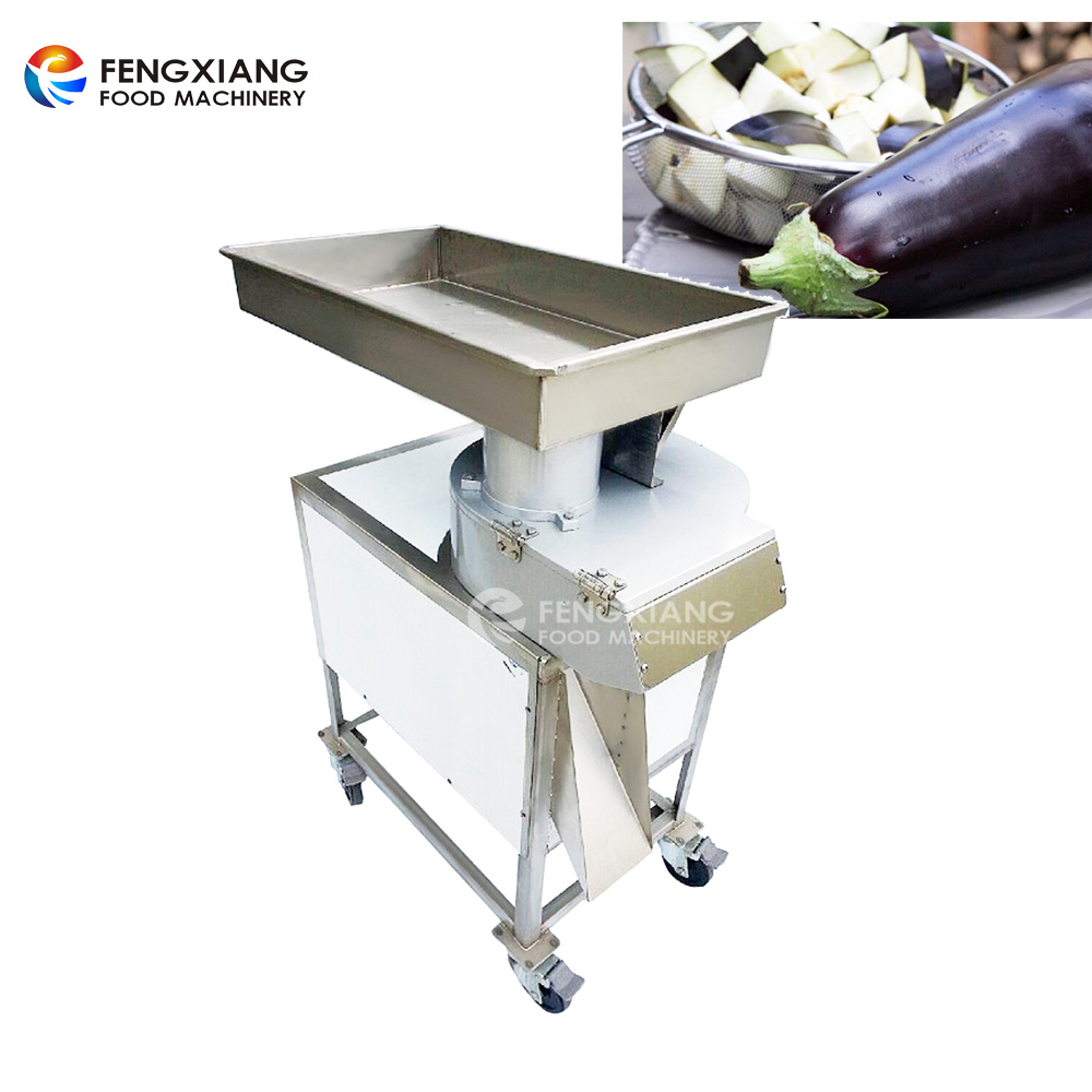 Electric Eggplant Slicer Machine Eggplant slitting machine