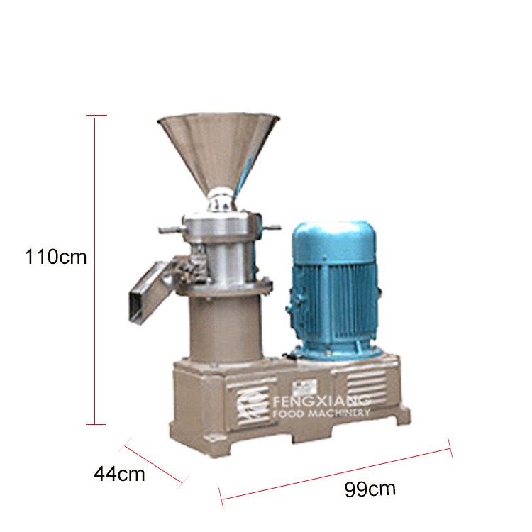 Vertical Colloid Mill peanut butter grinder machine 