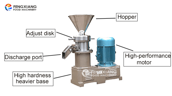 Vertical Colloid Mill grinder machine 