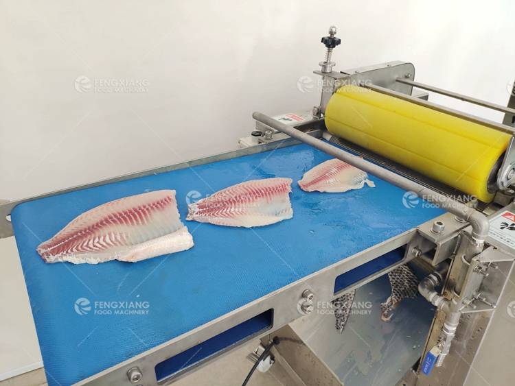 Fish Skin Removing Machine 