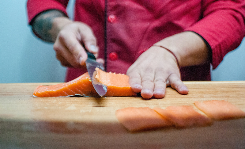 fish slicing machine