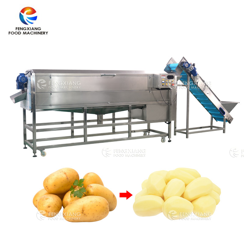 Large Capacity Potato Washing and Peeling Machine