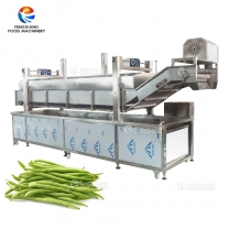 Automatic Lifting Vegetable Blanching Machine Green Beans Pre-boiling Equipment