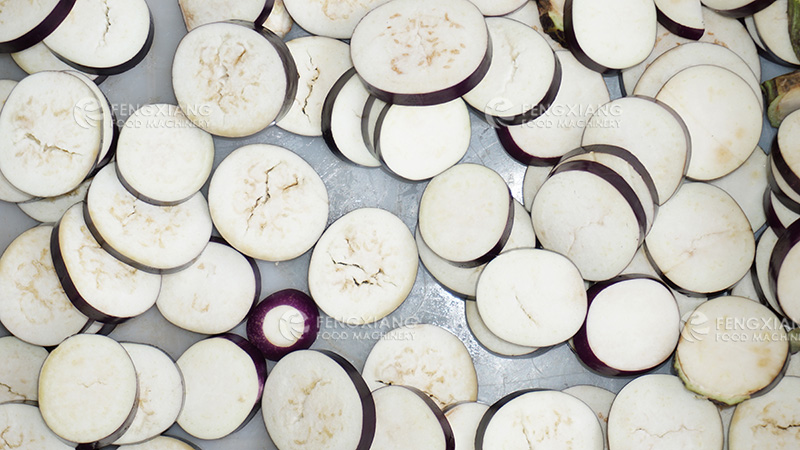 Eggplant Slicing Machine