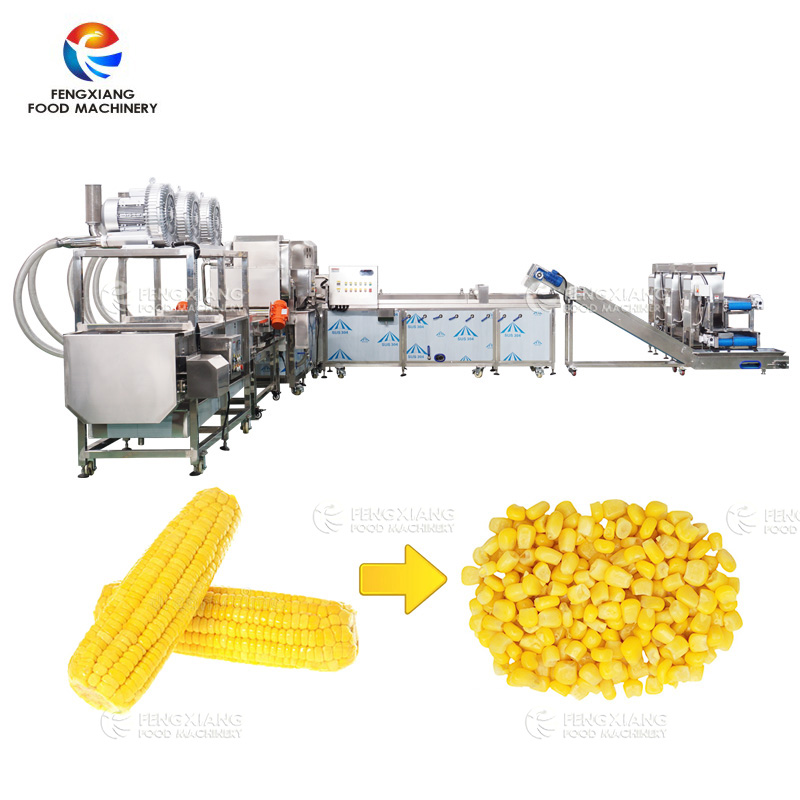 Industrial Sweet Corn Processing Line