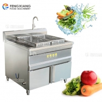 WASC-10 Ozone Disinfection Bubble Vegetable and Fruit Washing Machine