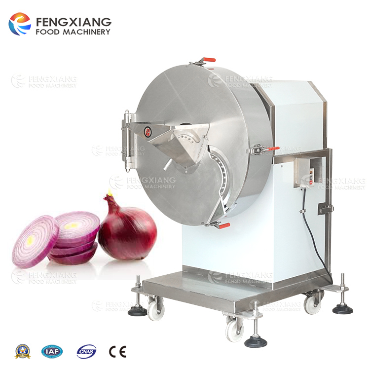 Onion Rings Cutting Chips Slicing Machine