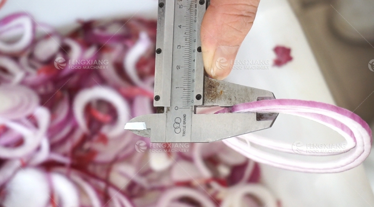 Automatic onion Chips Cutting Machine
