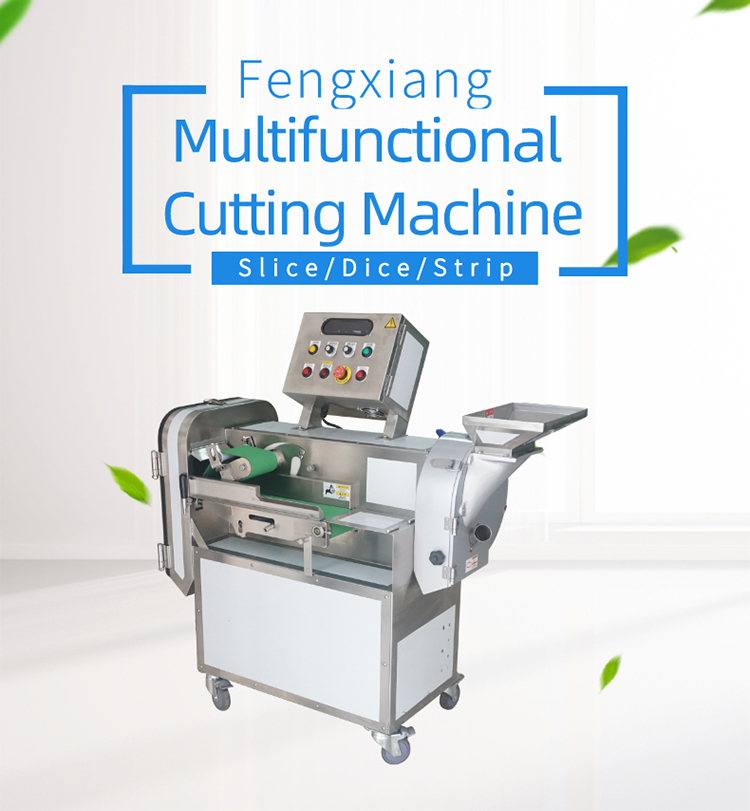 HQC601 Multi-functional electric slicer fruit cutting industrial vegetable  cutter machine - Huafood machine - Vegetable & Fruit Cleaning Machine，Potato  Chips Production Line