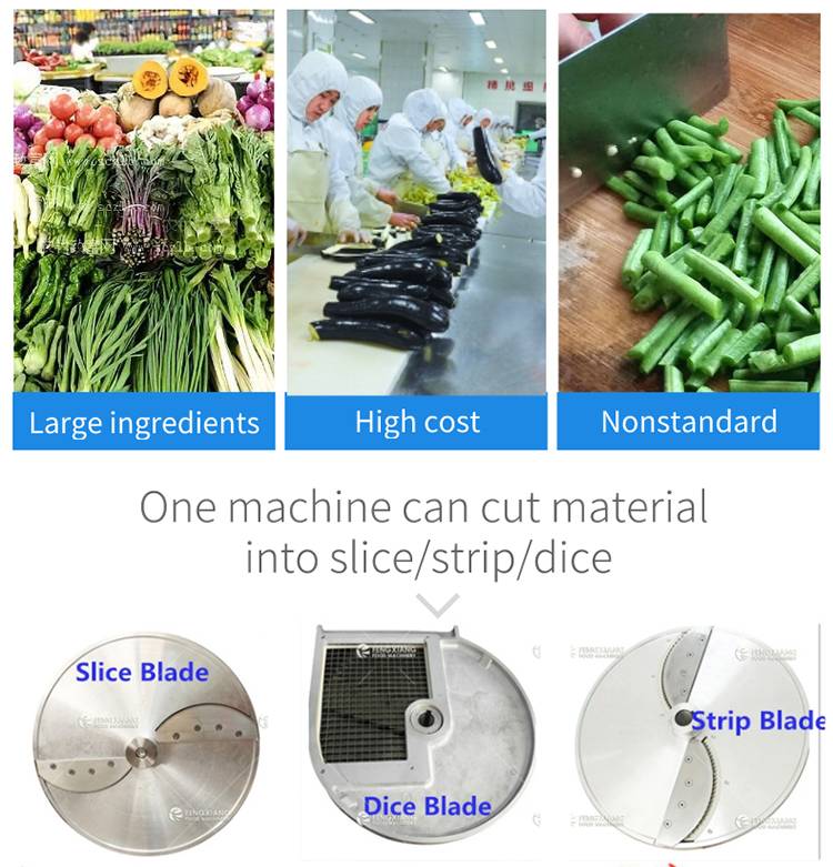 Advantages of automatic vegetable cutting machine-Everfit Food Machine