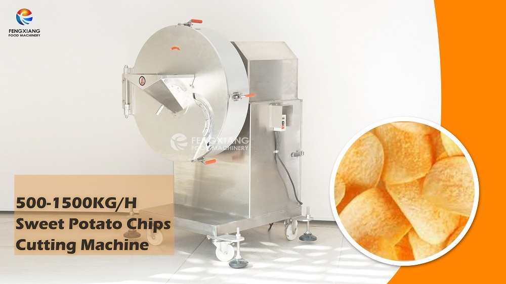 potato crisp chips cutting machine