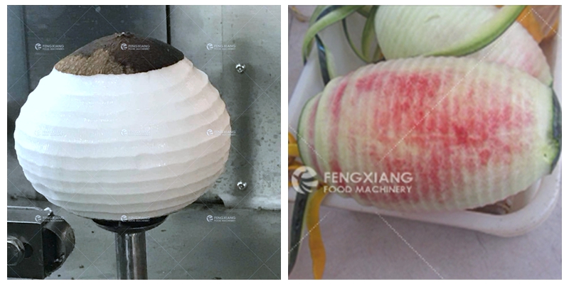 coconut watermelon pineapple peeling machine