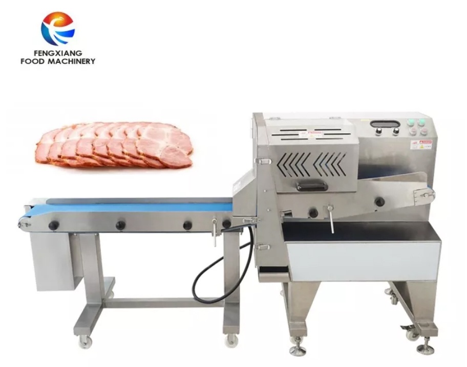 Adjustable Meat Bacon Sausage Slicing Cutting Machine