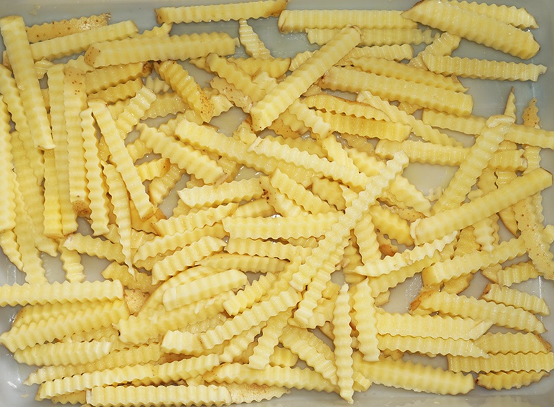 Crinkle French Fries Cutting Machine