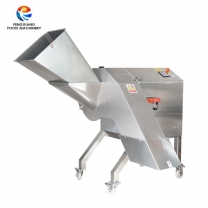 Large capacity industrial commercial wave shaped french fries cutting machine, potato chip cutting machine