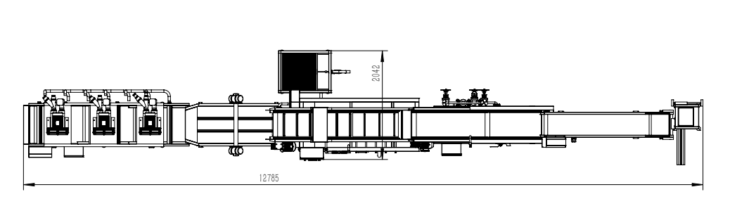 corn processing line