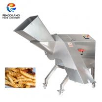 Large capacity industrial commercial wave shaped french fries cutting machine, potato chip cutting machine