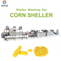 Fengxiang Industrial Sweet Corn Processing Line for Threshing Blanching Washing Dewatering Machine