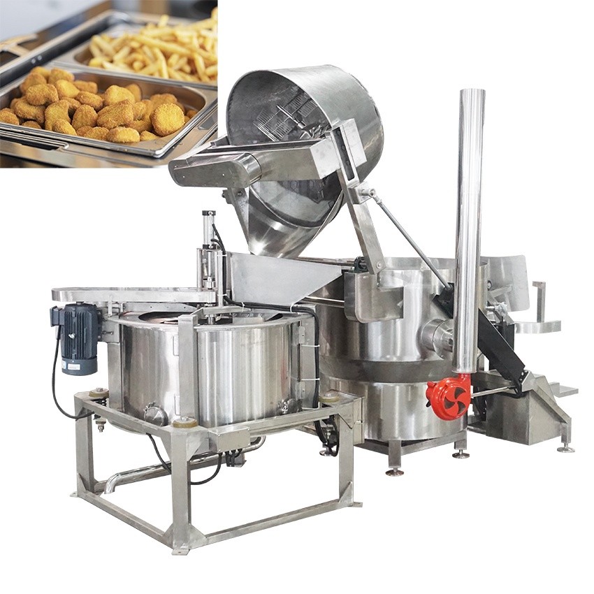 potato frying machine