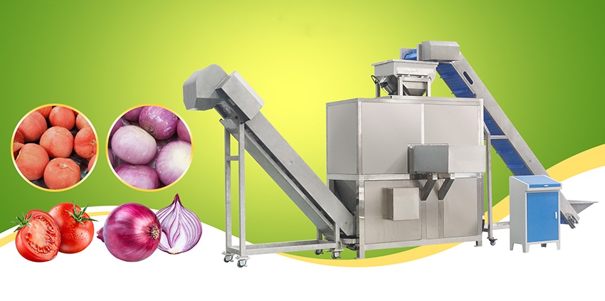 vegetable fruit steam peeling machine