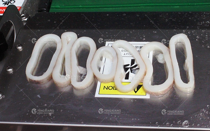 squid ring cutting machine