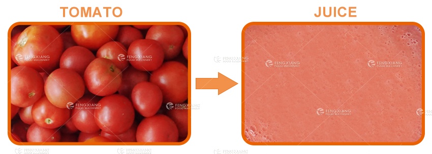 tomato jucer