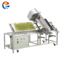 Automatic Tray Band Saw Machine Bean Sprout Heading Cutting Machine