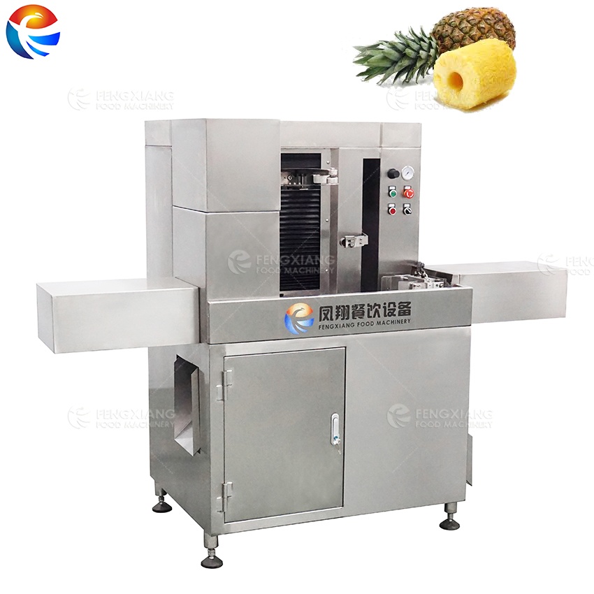pineapple peeling cutting machine
