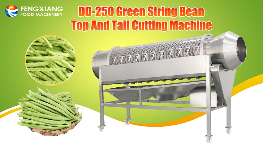 bean top and tail cutting machine