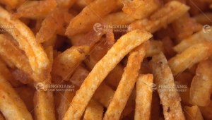 Fresh Spicy French Fries Potato Chips Crisp Production Line