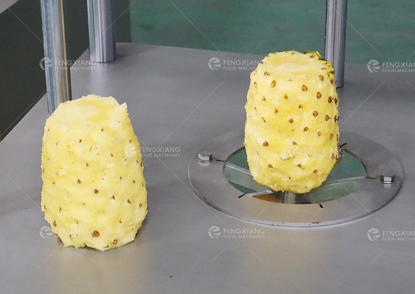 pineapple coring separating machine